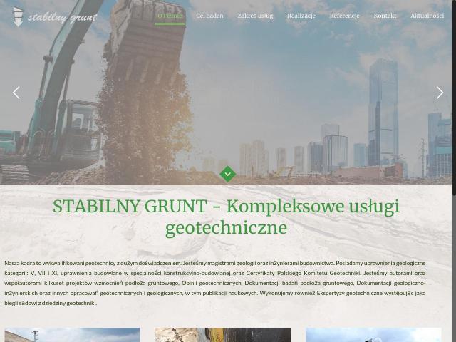 Stabilny grunt Sp. z o.o.