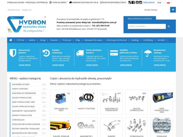 HYDRON hydraulika siłowa Mariusz Sząszor